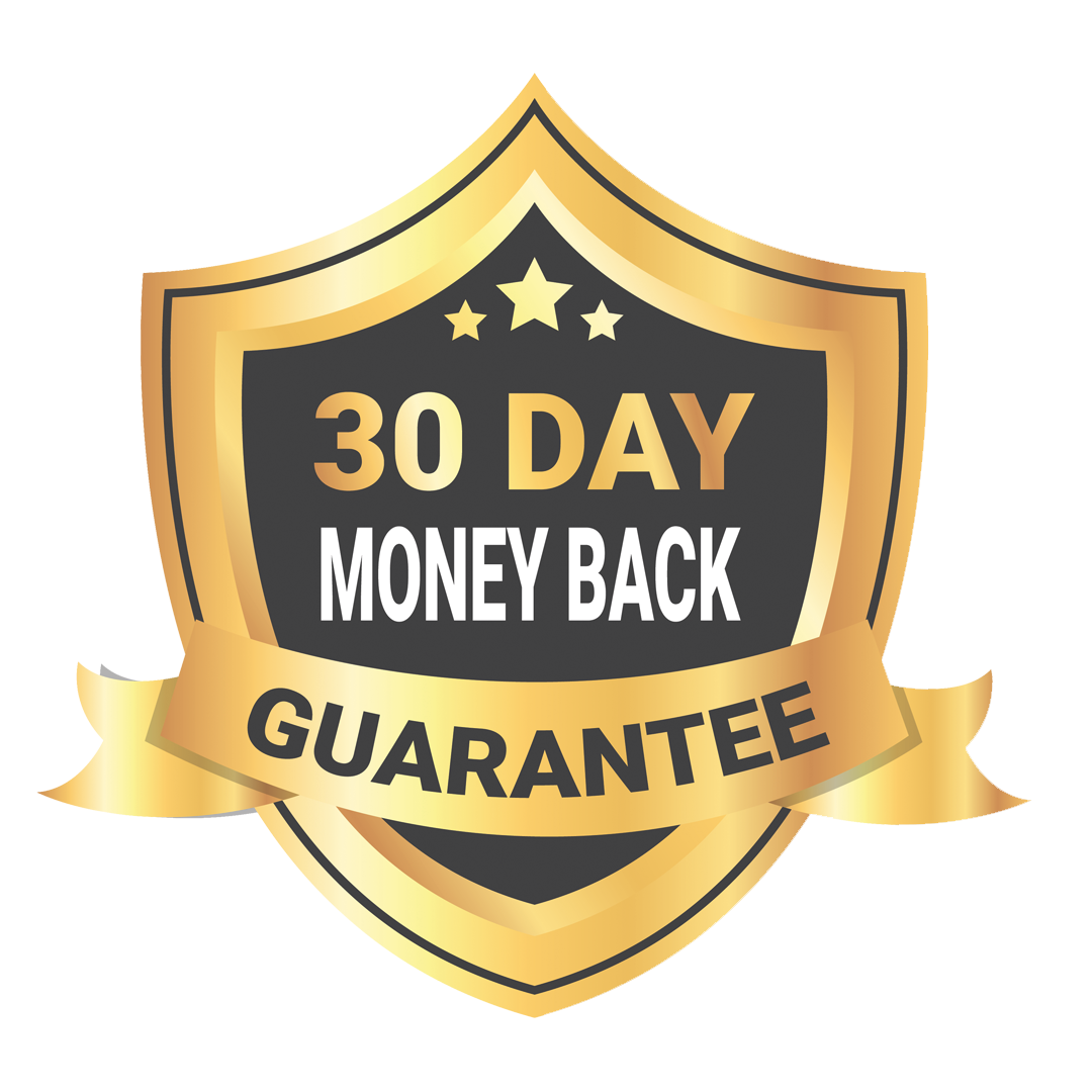 30 day money back guarantee